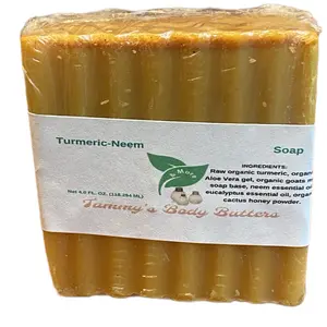 Turmeric-Neem Soap for Comfortable Skincare