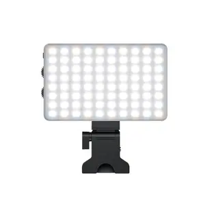 Portable Selfie Ring Light, USB Rechargeable LED Selfie Ring Light, Selfie Fill Light, Rechargeable Video Light, Smartphone Camera Accessories, Phone Camera Lighting for Face Makeup Live Streaming, Tripod Selfie, for Tripod Light