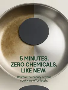 Steelé Sponge for Stainless Steel Cookware ( 3 or 6 Packs )