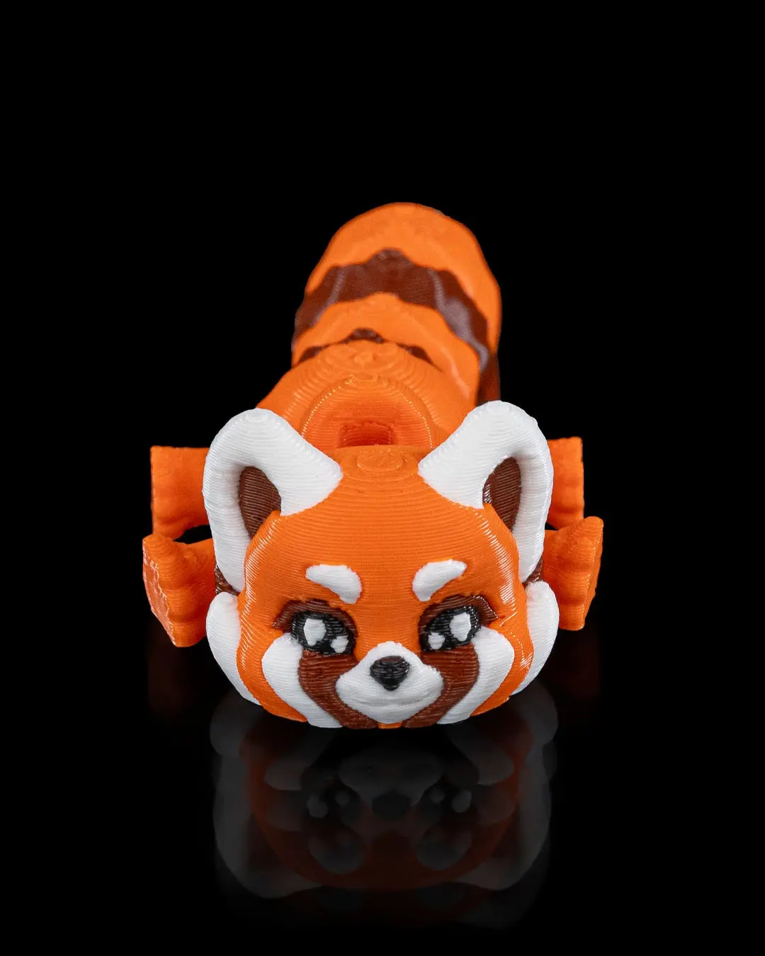 Adorable Red Panda Charm Keychain for Keys & Bags