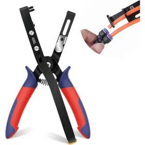 Air Line Pliers Push to Connect Fittings , Disconnect Tool for 1/4 5/16 (6mm, 8mm) Qucik Connect Air Hose Fittings, Release Pliers for Push-Fit Pneumatic Connectors