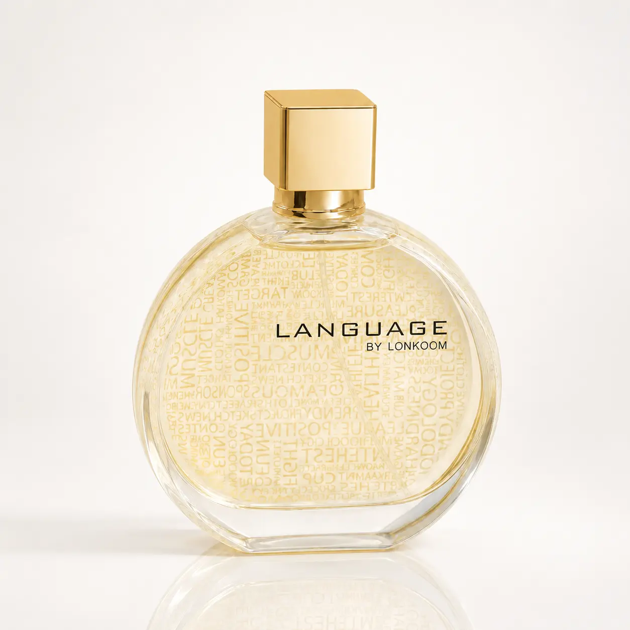 Women's Language EDP, 100mL (3 to 3.9 fl oz) Floral Woody Fragrance Spray with Plum & Vetiver, for Adults' Going Out & Brunch Use