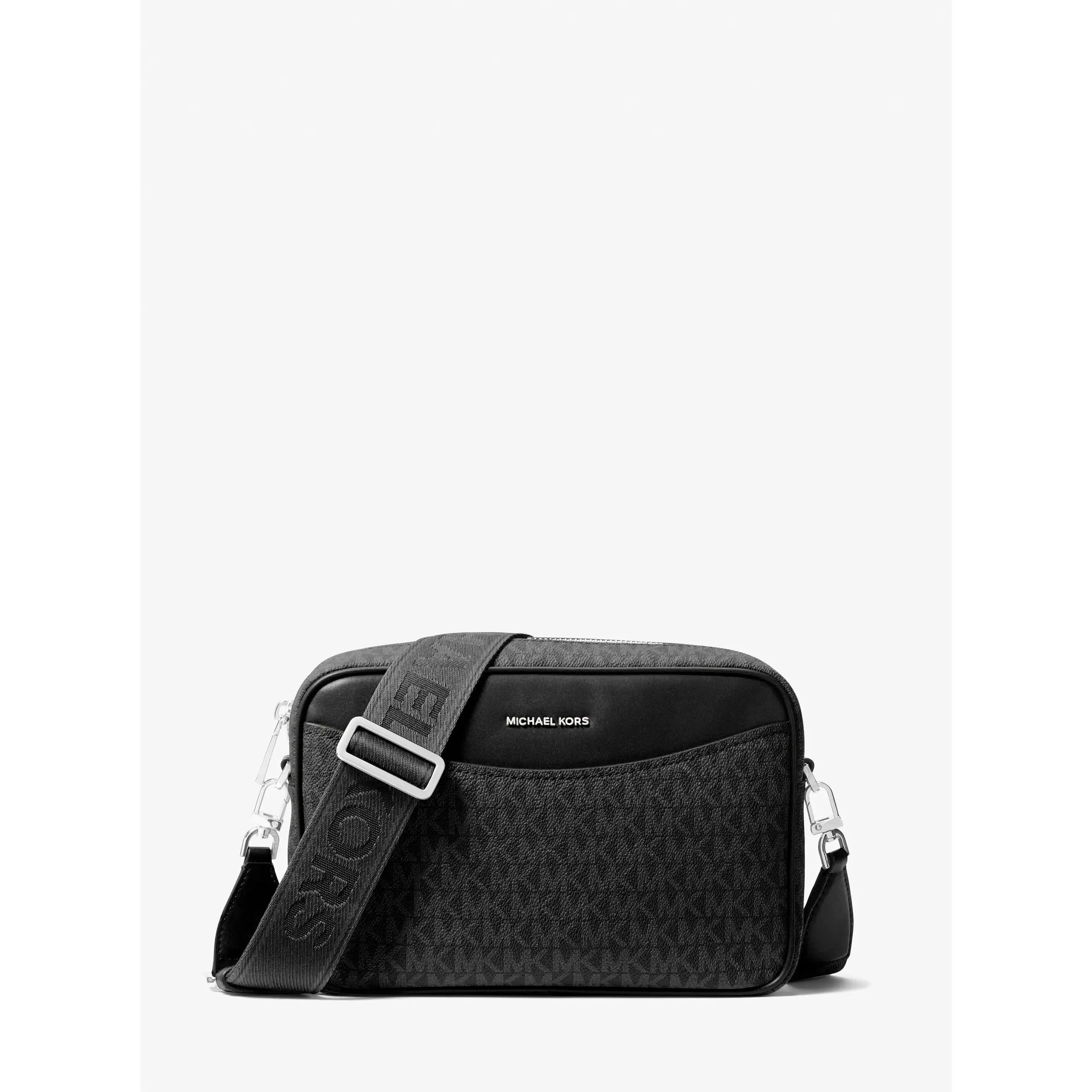 Bev Large Signature Logo Crossbody Bag