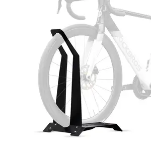 ROCKBROS L-Shaped Carbon Steel Bicycle Floor Stand Bike Parking Rack for Multiple Bike