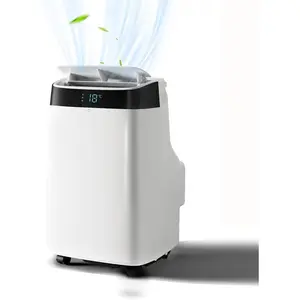 【Christmas Gift】Portable Air Conditioner Cooler with Dehumidifier, Fan and Remote Control, Includes Window Mount Kit, 10,000 BTU AC Unit for Room Up to 450 Sq. Ft. Sleep Mode 24H Timer Function