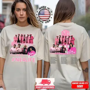 New Edition Way Tour 2026 Shirt, Vintage R&B Concert Tee, Comfort Colors and Bella+Canvas Shirts, Gildan Sweatshirt and Hoodie