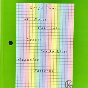 Keep it Straight. Pastel Graph Paper