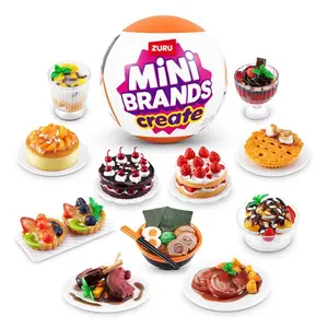 Zuru Mini Brands Blind Box 5 Surprises Masterchef Set Brands Masterchef Series 1 Mystery Ball Bundle Surprise  Collectibles Toy