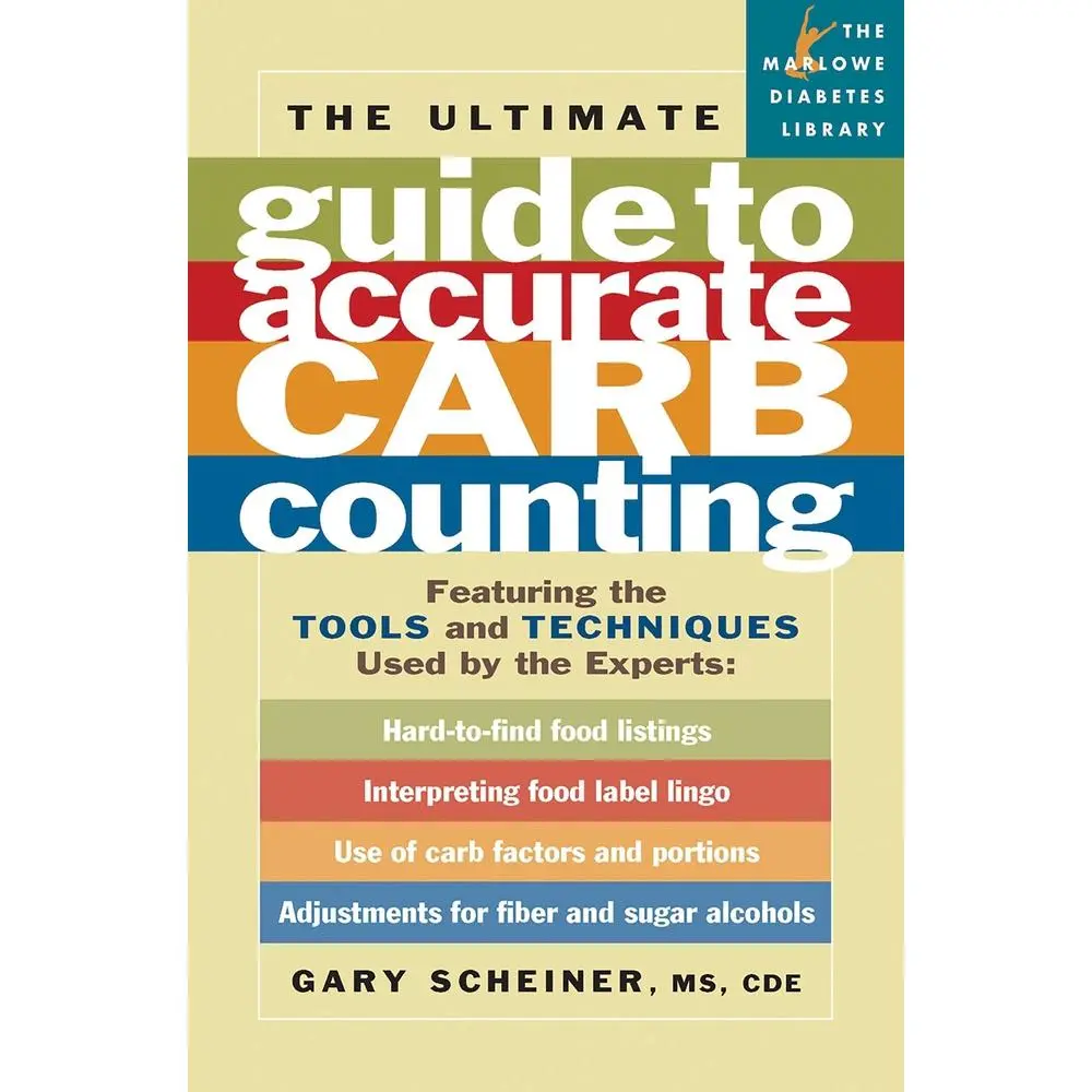 Used Soft Cover Book - Ultimate Guide to Accurate Carb Counting by Gary Scheiner - English for Carb Counter Users with Fiber Insights, Adjustments & Techniques, Da Capo Press