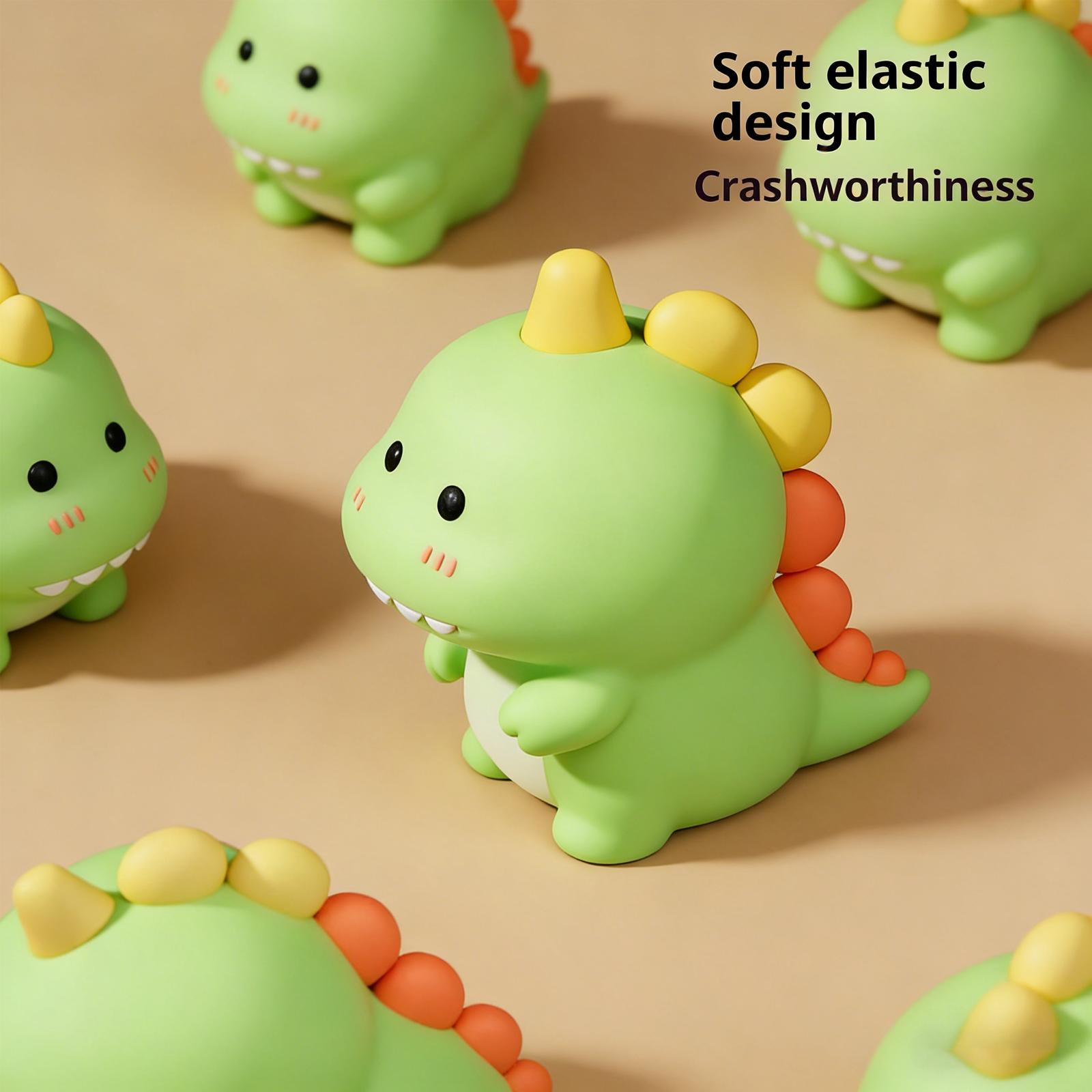 Dinosaur-Shaped Baby Corner Protectors | Super-Thick PVC Cushions That Safeguard Little Ones from Sharp Furniture Edges | Perfect for Coffee Tables, Nightstands, Vanities & Sinks | Childproof Your Home with Cute Dino Style