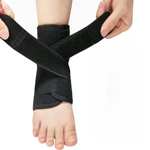 Compression strap football ankle brace, professional sports protective gear for basketball, fixation and protection against sprains