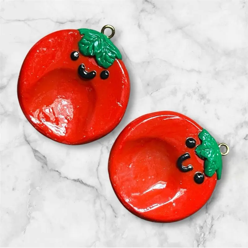 Tomato worry stones Tomato worry stones