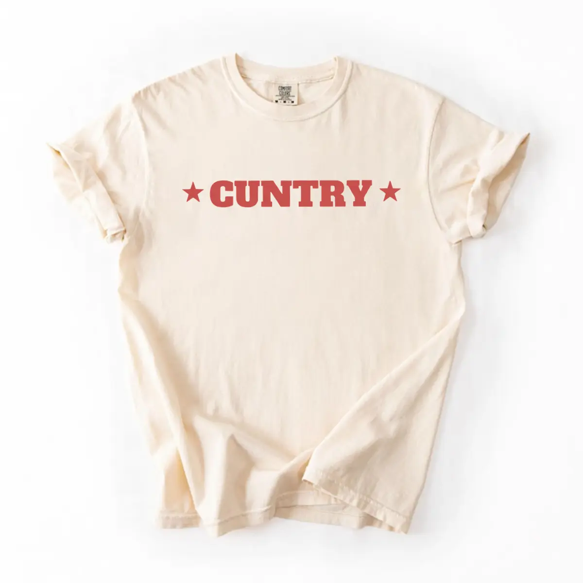 Cuntry Comfort Colors Shirt, Country Shirt, Country Gift, Western Shirt, Women's Rodeo Shirt, Cowgirl Shirt, Country Concert Music Festival Womenswear