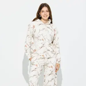 Women's Oversized Hoodie - Wild Fable Cream Twig Haze M