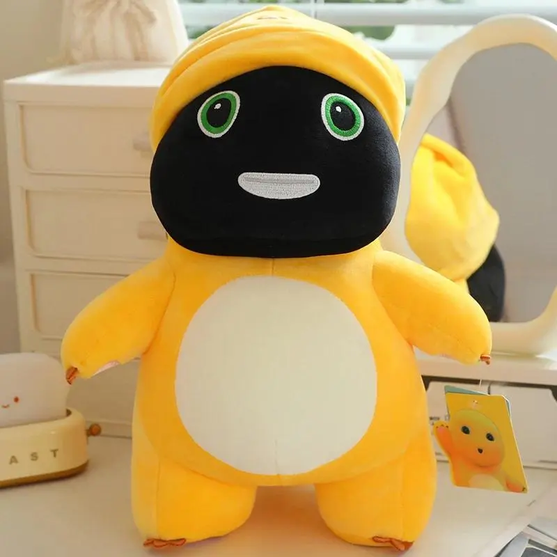 Black Face Milk Dragon Novelty Toy - Soft Plush Gag Toy, Facial Mask-Applying Tool, Pillow Cushion for Gifting, Plush Gag Toys & Practical Jokes