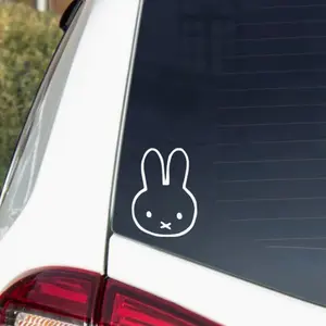 Miffy decal, Funny Sticker Decal, Cute Decal Car M