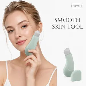Stainless Steel Blackhead Remover Tool, Manual Facial Pore Cleaning Spatula, Deep Skin Cleaning Acne Extractor for Nose Care