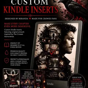 Custom Crowes Horrorverse Kindle Inserts