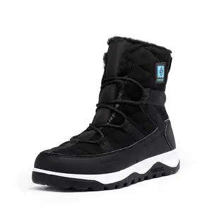 Dream Pairs Women's Rubber Faux Fur Lined Waterproof Snow Boots