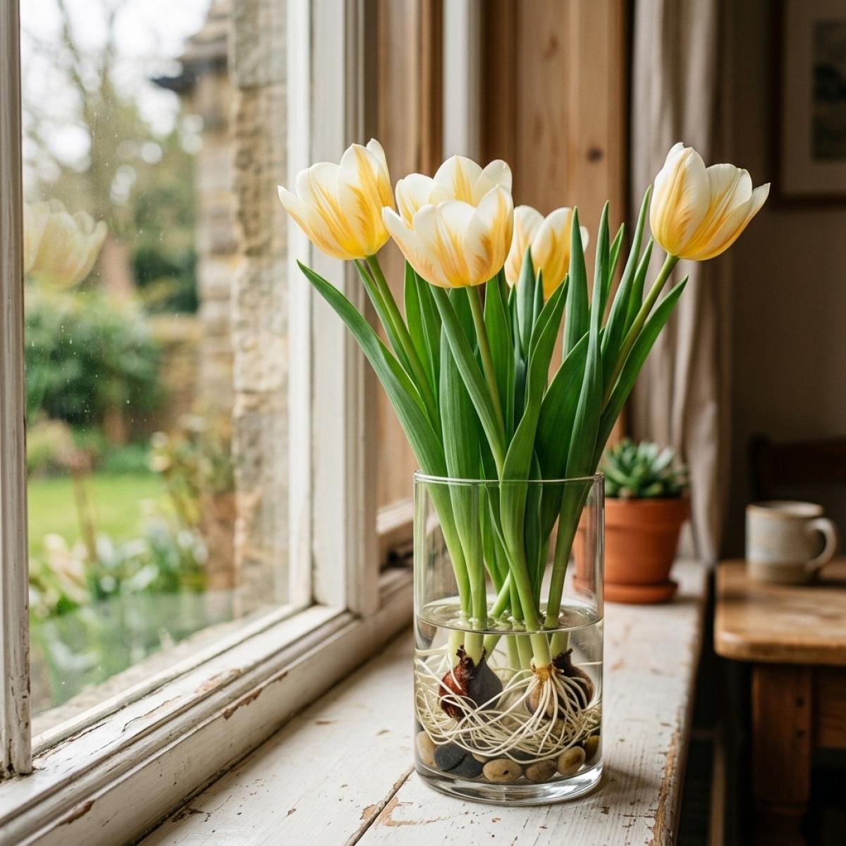 Easy Grow Tulip Bulbs for Home Garden Rare Dutch Tulip Seeds with Long Stem Beautiful Flowers Perfect for Spring & Fall Planting Indoor Outdoor Decoration