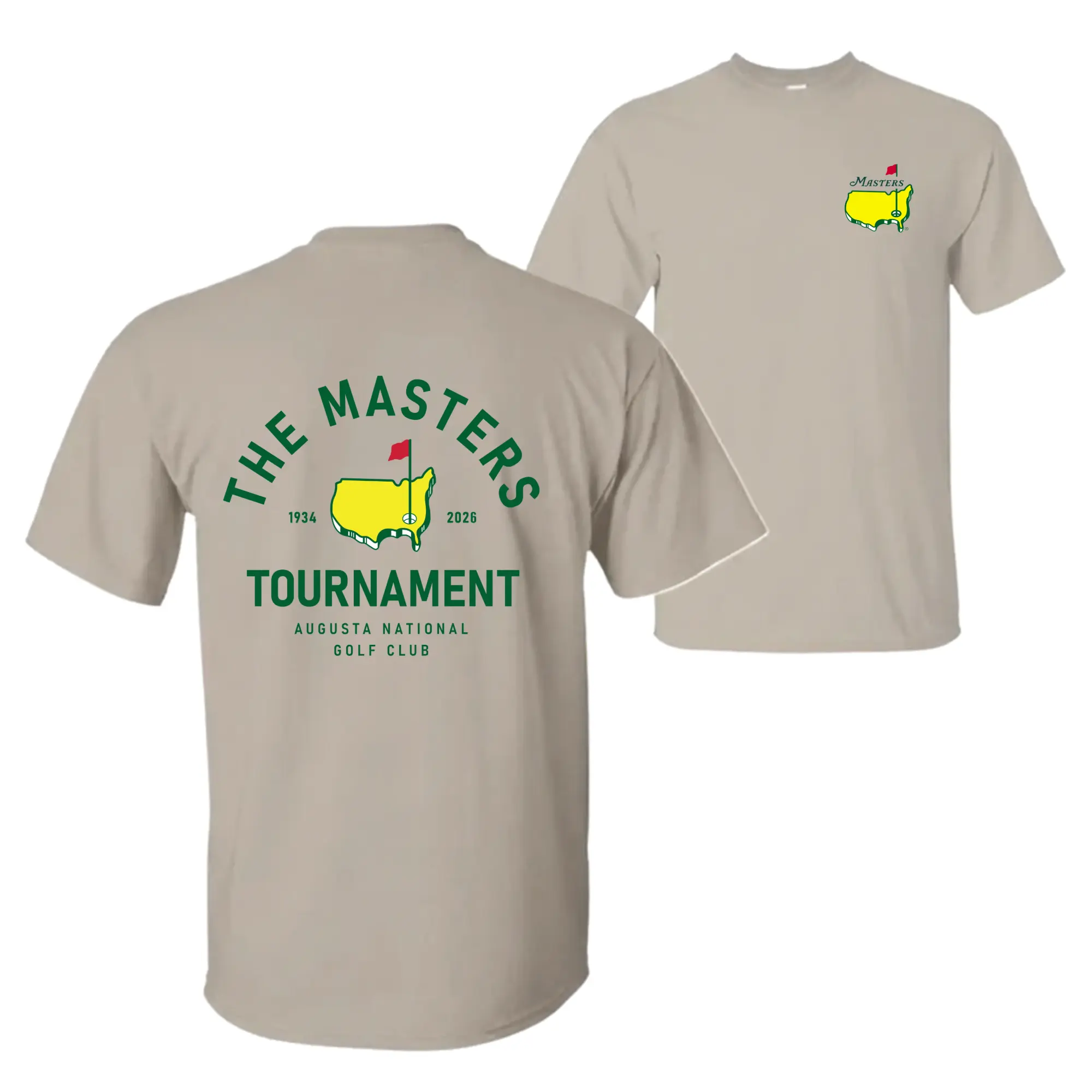 Masters green golf t shirt - TikTok Shop