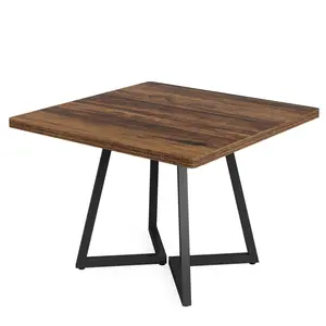 Tribesigns 31.5" Square Dining Table, Wood Kitchen Table for 4