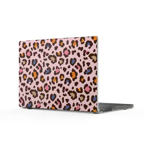 Bold Chic Pink Leopard MacBook Case