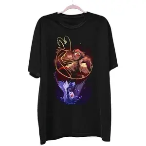 Blitzo X Stolas Shirt, Blitz Stolas Helluva Boss Shirt, Birthday Gift For Fans, Hazbin Hotel Tshirts