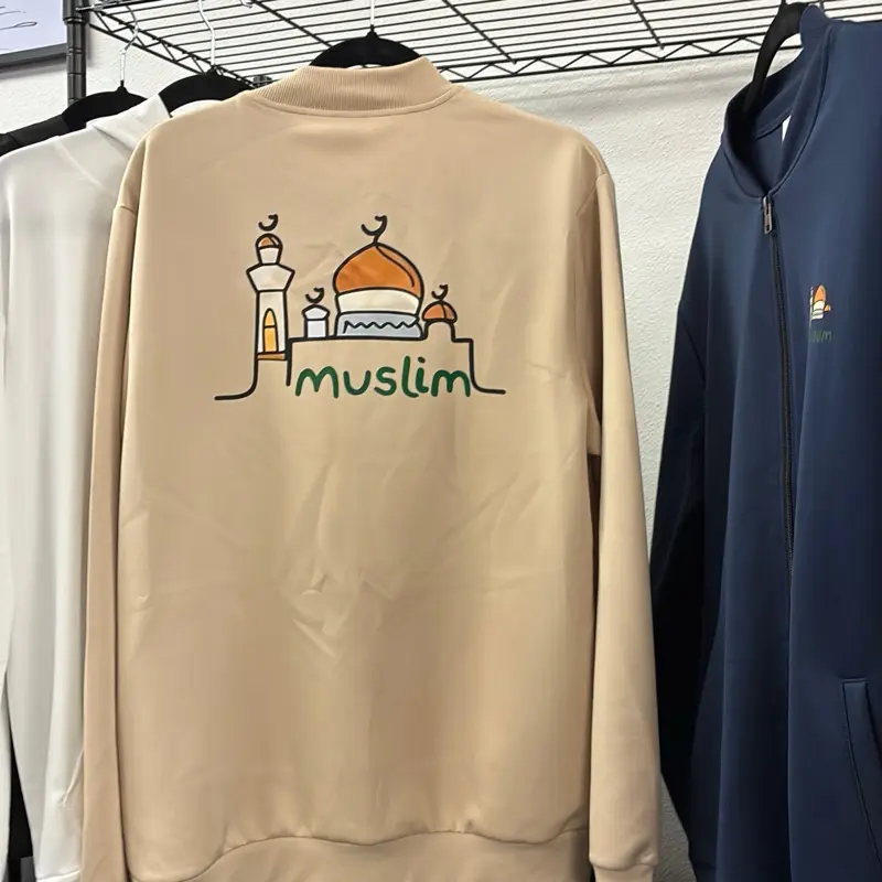 Proud Muslim Men's Jacket, Stylish Casual Outerwear for Daily Wear