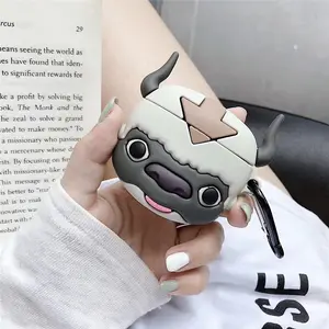 1 piece of Bull Earphone Case,Cute wireless Bluetooth earphone case for Earbuds, drop resistant, durable and stylish accessory, suitable for AirPods pro3/1/2/3/4/pro/pro2(Different models may have different shapes)
