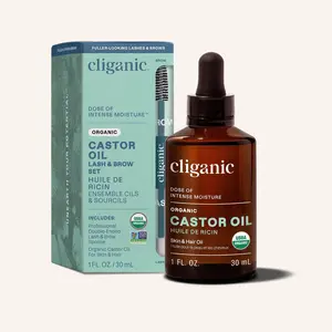 Organic Castor Oil (1 Oz) - Hydrating and Moisturizing Haircare Treatment Hydrate Repair Moisturize