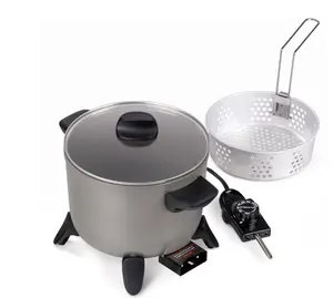 Presto Kitchen Kettle Ceramic Deep Fryer/Multi-Cooker