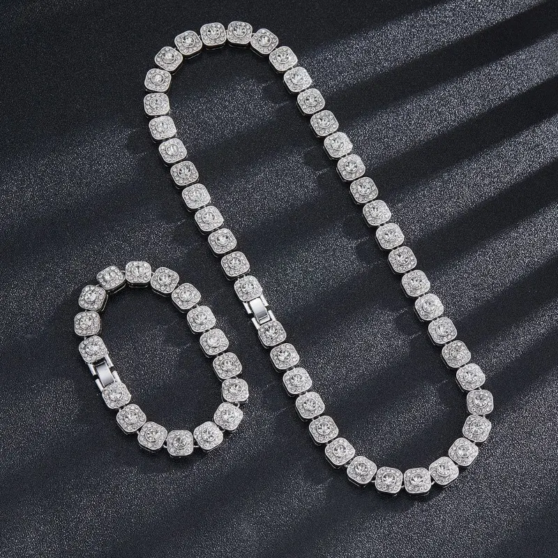 Men Hip Hop Necklace Iced Out Cuban Link Chain Bling Diamond Necklace Gold Tone Miami Cuban Chain Full Rhinestone HipHop Jewelry Rapper Accessories Streetwear Chains for Men Men Hip Hop Necklace Iced Out Cuban Link Chain Bling Diamond Necklace Gold Tone Miami Cuban Chain Full Rhinestone HipHop Jewelry Rapper Accessories Streetwear Chains for Men