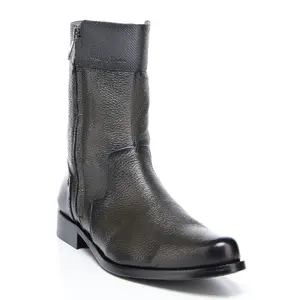 Botin Franco Cuadra Dubai Negro/Verde