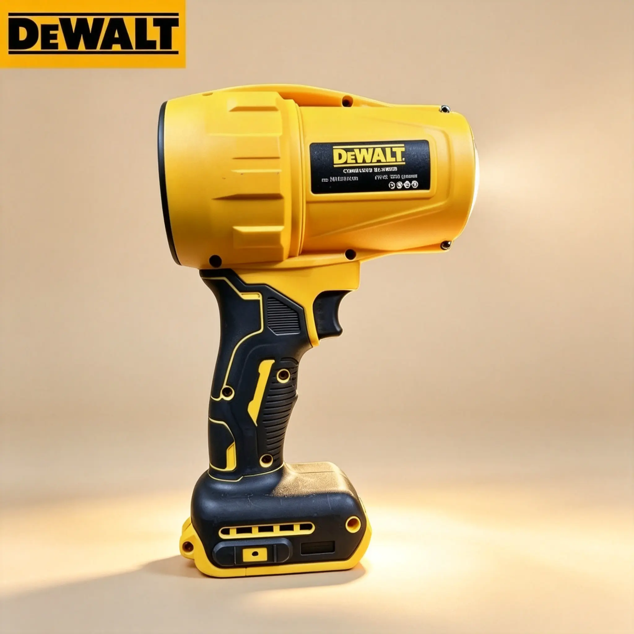 S De Walt 20V Cordless Leaf Blower, 700W Maximum Power, 1000g thrust at full charge, non-adjustable speed design