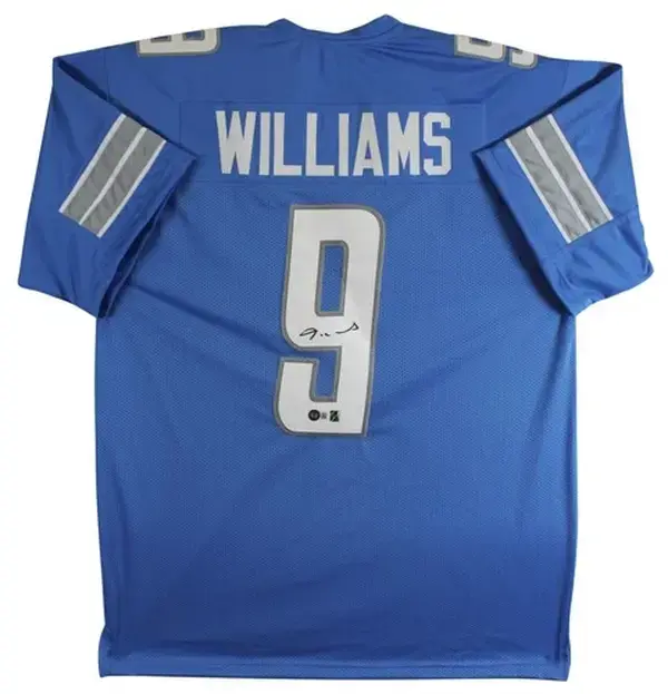 Jameson Williams Blue Pro Style Jersey