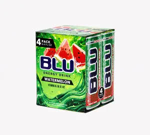 BLU Watermelon - 4-Pack - Energy Drink