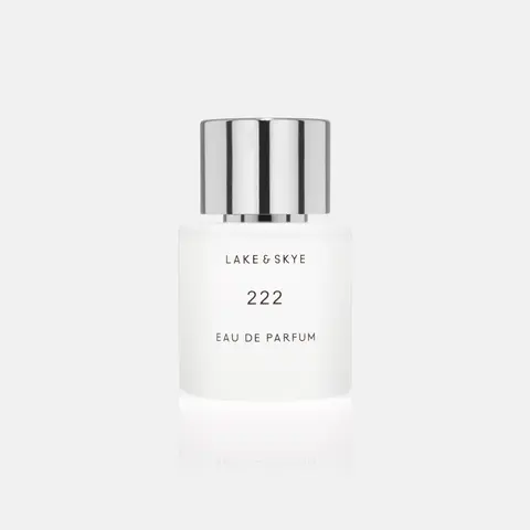 Lake & Skye 222 Eau de Parfum 50mL | Creamy Vanilla Milk Perfume, Soft Musk Skin Scent, Almond Blossom