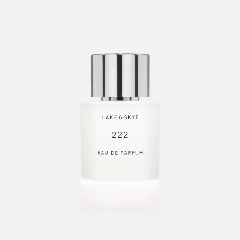 Lake & Skye 222 Eau de Parfum 50mL | Creamy Vanilla Milk Perfume, Soft Musk Skin Scent, Almond Blossom
