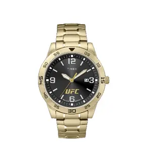 Timex x UFC Legend Date 42mm Stainless Steel Mens Watch TW2V56400-1