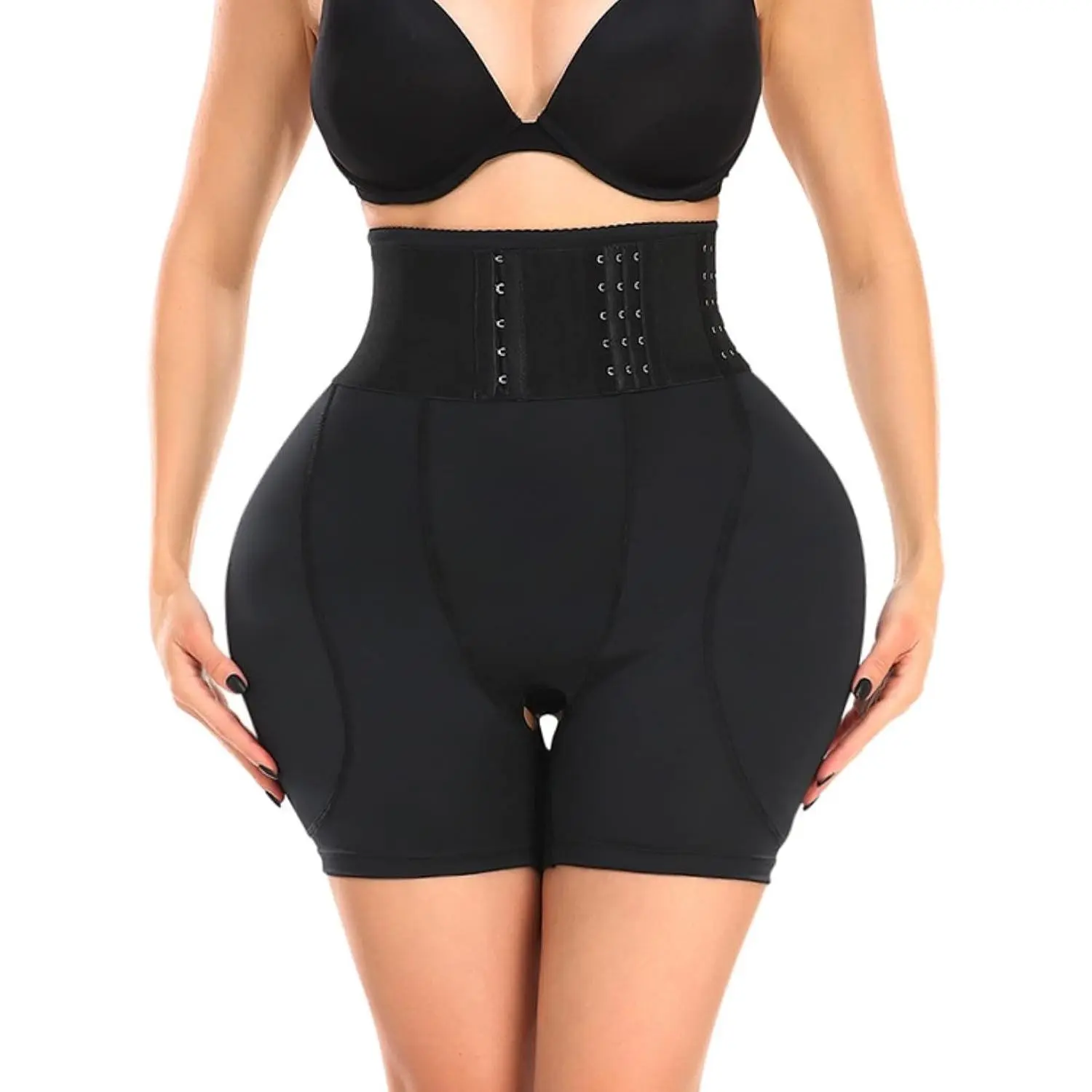 Body Shaper for Women Butt Lifting Shapewear Tummy Control Panties with Hook Zipper Closure Womenswear Clothes