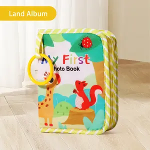 Quiet Book Toy Memory Photo Album, Busy Books, Educational Early Learning Interactive Christmas Gift, Fun and Engaging Playtime Companion