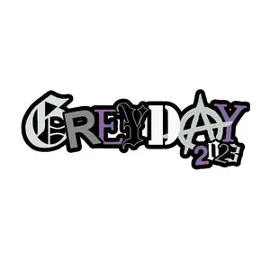 Grey day sticker