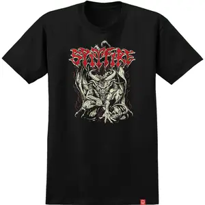 Spitfire Wheels Shirt Demon Black/Multi Discharge