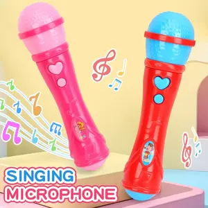 Microphone Toy, Amplified Karaoke Singing Music Toy, Wireless Mic, Portable, Perfect Birthday Gift, Requires 3 Aaa Batteries