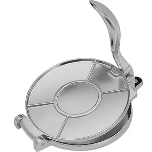 Aluminum Alloy Tortilla Press Machine, Manual Corn Dough Shaping Tool, Home Use Kitchen Tortilla Maker, Mexican Style Food Processor