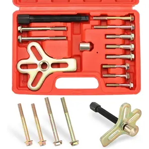 13PCS Steering Wheel Puller Kit Flywheel Puller Crankshaft Pulley Puller Removal Steering Wheel Pulling Set