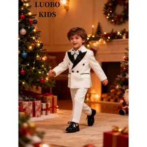 New(New)Men's Suit Set Exquisite Suits with Adjustable Waist Design, Fashionable Young Men Style, Suitable for Special Occasions and Daily Wear, No Shirt Included Formal White