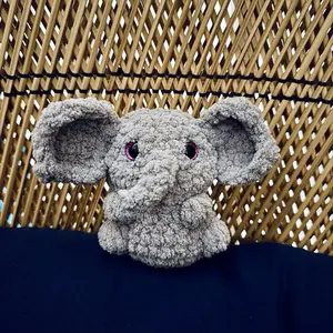 Small crochet elephant