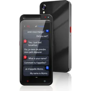 Language Translator Device 150 Languages Two-Way  Translator Device, 4" 1  Screen Accuracy Real-time Voice Translation Support Offline&Chatgpt&Record&Photo Translation for Business Travel